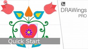 Quick start - DRAWings PRO XII This video serves as a Quick Start Guide for DRAWings PRO XII software. It provides an overview of the software’s features and functionalities, aiming to help users get started quickly and efficiently. The video covers the following topics: *Welcome Tab:* The starting point of the application, providing easy access to resources and common tasks. *Creating and Loading Designs:* Instructions on creating new designs, loading existing ones, and importing images or embr