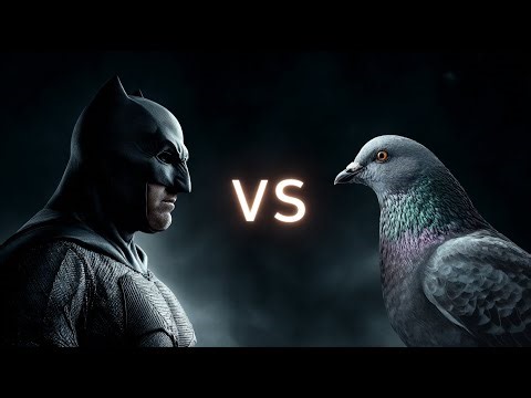 BATMAN VS Pigeons: Epic Battle