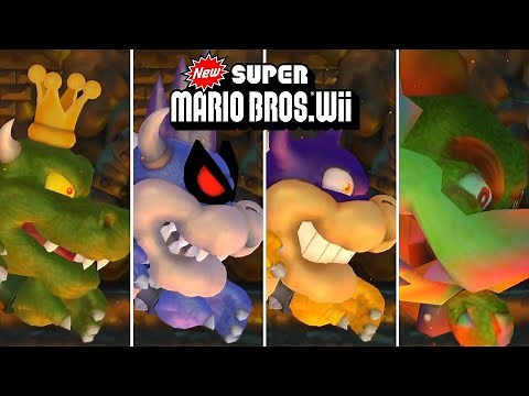 New Super Mario Bros. Wii // Bowser(s) Final Battles