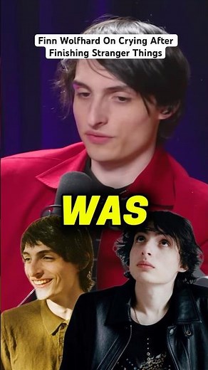 Finn Wolfhard On Crying After Finishing Stranger Things