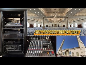 how to install full sound system in mosque dynacord mixer ahuja amplifire electro voice mitsuba