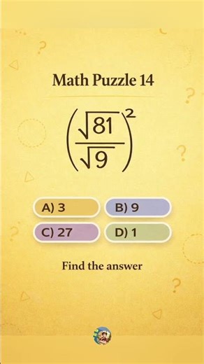 Math puzzle | find the answer of mathematics question #mathematicschallenge #maths #matholympiad