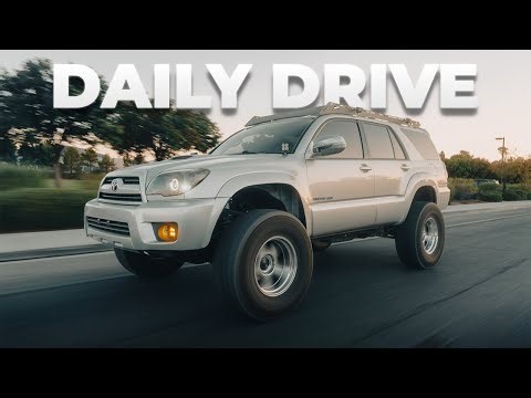 What It Is Like To Daily Drive a Long Travel 4runner