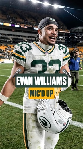 Evan Williams is EVERYBODY’S hype man | Green Bay Packers