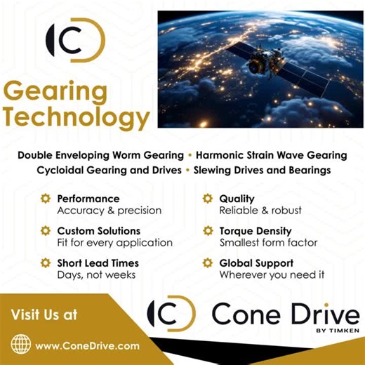 For 100  years, Cone Drive has delivered more than gearing—we’ve delivered trust.Our harmonic strain wave and double enveloping worm gears are proudly Made in America, backed by global solutions in… | Cone Drive