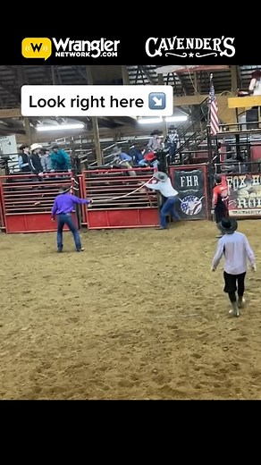 5.7M views · 78K reactions | Bull rider gets more than he bargained for.  Video via bullrider726/IG. | Wrangler Western | Facebook