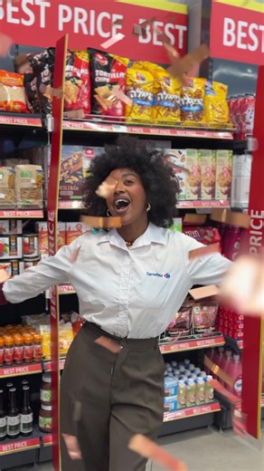 Happy New Year Sales and Surprises at Carrefour