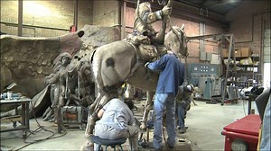 How the Bass Reeves Monument was made