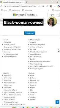 Black-women-owned Microsoft Partner-Data Analytics Services #shorts #dataanalytics #microsoft365