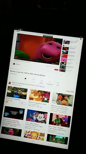 Barney bygfriendsbarney I love you song (1992&2001 version mixed