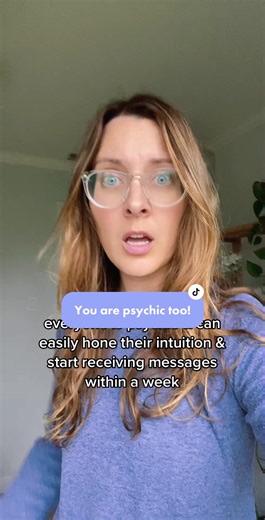 Every single human is psychic!🔮 my intuition course can get you channeling within the week! We also have a community group of like minded individuals. Profile for more info!!💫🎉💅 #intuitiontest #intuitionchallenge #psychicmediumtiktok #psychicabilities #channeling