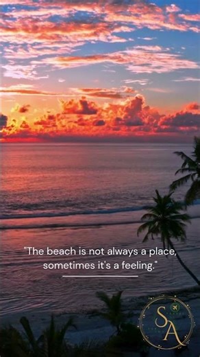 Relaxing Beach Vibes Peaceful Ocean Walk for Stress Relief