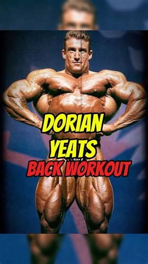Dorian Yates (Back workout)