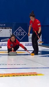 When your skip pulls through 🔥 #curling #milanocortina2026 | World Curling