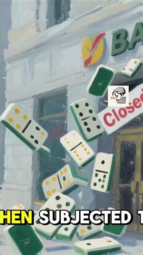 The Line That Brings Banks Down: See the terrifying math behind a bank run! 📉 #history #facts