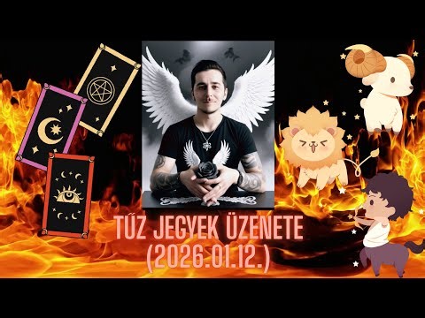 🔥Tűz jegyek üzenete🔥Kos♈️Oroszlán♌️Nyilas♐️ (2026.01.12.) #kos #oroszlán #nyilas #tarotreading
