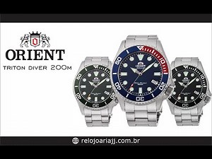[Review] Relógio Orient Triton - O Diver Japonês da Orient. - Relojoaria JJ