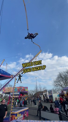 World's First Quadruple Backflip in Gymnastics