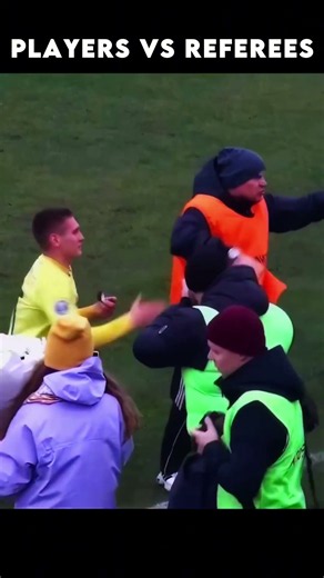 CRAZIEST Players vs Referees Moments in Football! ⚽