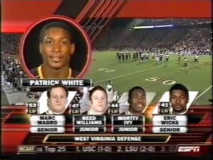 2007 3 WVU 31 vs Maryland 14