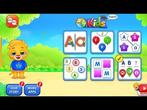 ABC Kids Alphabet - Learn to Trace Upper Case | Lucas and Friends