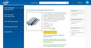 You can now reserve a Project Tango developer kit from Intel for $399