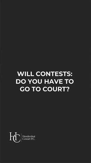 Will Contests: Do You Have to Go to Court? #Shorts