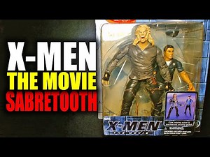 X-Men Movie Sabretooth Tyler Mane Marvel 20th Century Fox Toybiz Vintage Action Figure Review