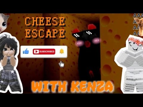 KALI INI AKU MAIN CHEESE ESCAPE WITH TEMEN AKUU!! SERU BANGET! || Roblox Map Cheese Escape..