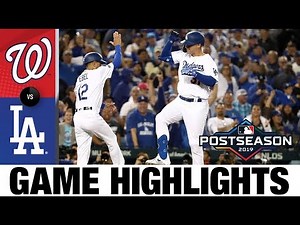 Max Muncy, Walker Buehler lead Dodgers to Game 1 win | Nationals-Dodgers NLDS Game Highlights