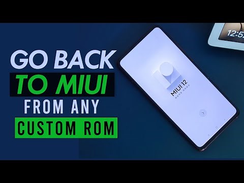 How to Rollback to MIUI From any Custom ROM IN 2021 | In any Xiaomi Devices | MIUI to Custom ROM⚡⚡