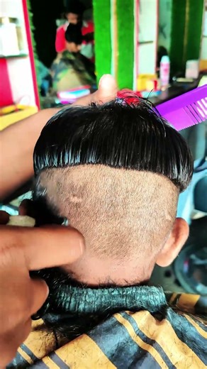 Cutest Baby Girl Blunt Bangs Toddlers Style #barbershop #howtocutcurlyhair #barber #fadehaircut