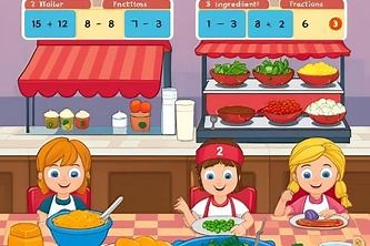 Fraction Chef - Math Kitchen Adventure