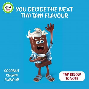 310 shares · 2.7K comments | The choice is in your hands! Make Coconut Cream Flavour the NEW Tim Tam flavour. You’ve only got 7 days to vote. | Arnott's Tim Tam | Facebook