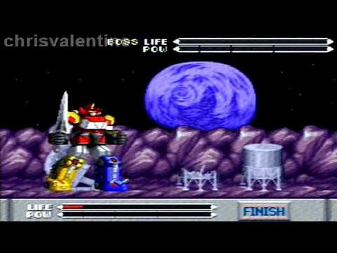 Mighty Morphin Power Rangers (SNES) Playthrough : Area 7 (Final Boss In The Space)