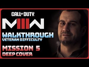 Call of Duty: Modern Warfare 3 - Mission 5: Deep Cover (Walkthrough || Veteran Difficulty)