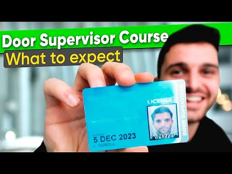 What you will learn on an SIA Door Supervisor Licence Course | Security Training