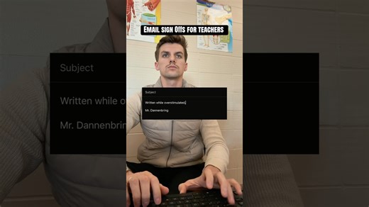 Teacher Includes Hilarious and Relatable Email Sign-Offs