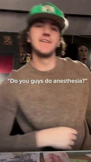 The answer is yes 🤣tpunchtattoos • #tattoo #tattooapprentice #anesthesia #ouch