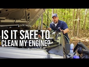 Is it Safe to Clean my Engine?