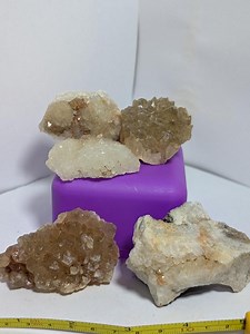Collection of Drusy Quartz on Agate B16 - Etsy
