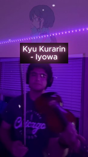 Kyu Kurarin Violin Cover (English Lyrics) — KyuKurarin Vocaloid