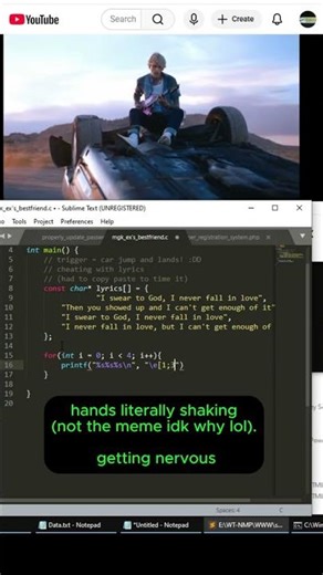 Live Coding to MGK - My EX's Best Friend! 3729 * 1000 Hang Time! 😂