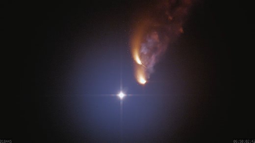 SLS (Block 1) iCPS / Orion CM-002 移动航天勘测系统跟踪影像