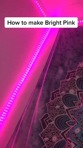DIY: Making Bright Pink LED Lights Tutorial