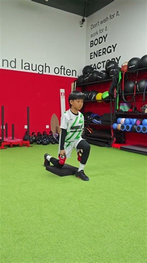 Mastering the Cross Step: A Young Athlete's Fitness Journey Unveiled