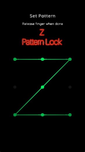Kariya Patalu Yadav | Z Pattern Lock Password 🔑 mobile 📲 pattern lock 🔐#smartlock #patternlock #patterndesign | Instagram