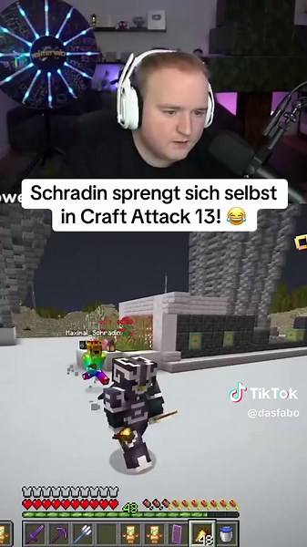 Schradin's Epic Self-Destruction in Craft Attack 13! 😂