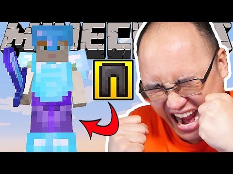 J'AI CRAFTÉ MON PREMIER ÉQUIPEMENT EN NETHERITE SUR MINECRAFT !