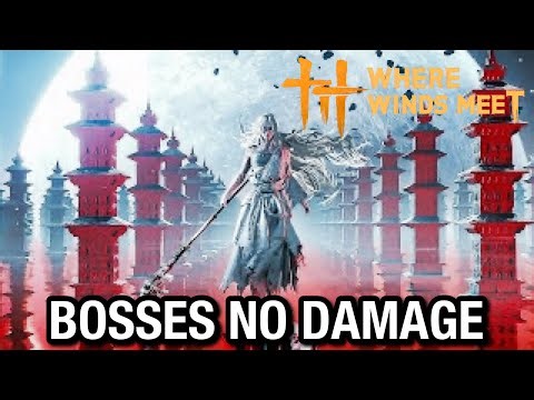 WHERE WINDS MEET My Favorite Boss Fights NO HIT (Legend Difficulty)